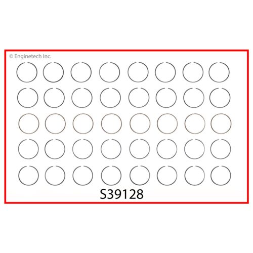 Premium Steel-Top Piston Rings Set FITS: 2003-2008 Dodge Chrysler Jeep 345 5.7L V8 HEMI (1.5/1.5/3.0mm)