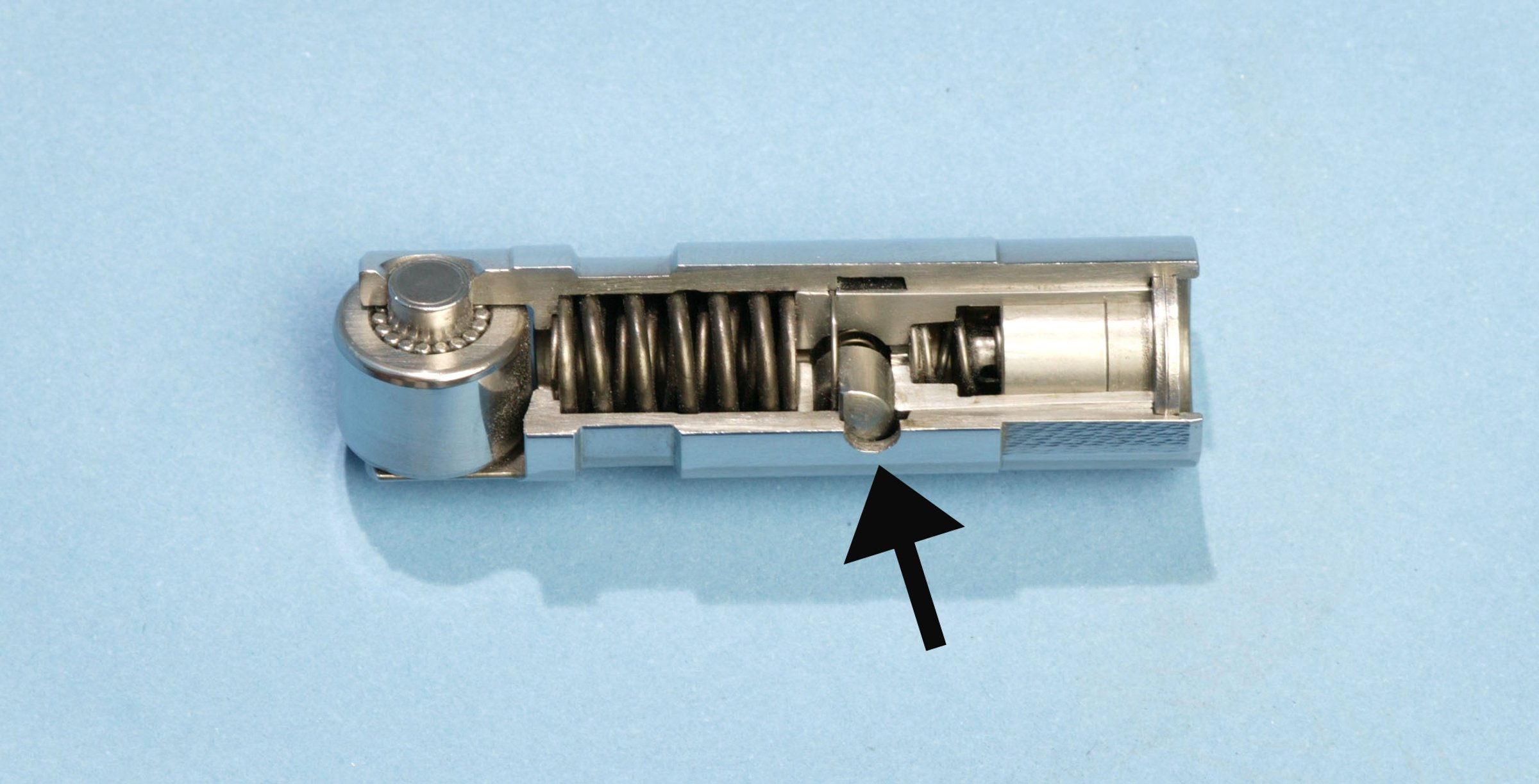 Chrysler MDS Lifter cutaway