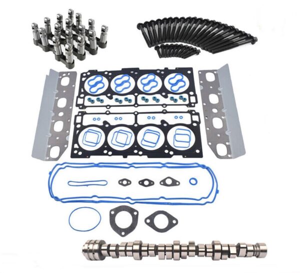 2009+ 5.7 HEMI Complete NON-MDS Lifters and Camshaft Kit with Head Gasket Kit & Head Bolts FITS 2009-2019 Dodge Charger Ram Challenger Durango 1500 5.7L HEMI Jeep Cherokee