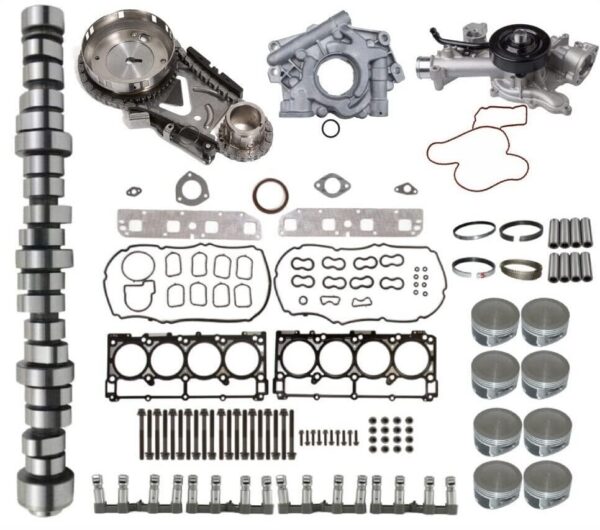 MDS Lifters Kit |Camshaft Gaskets Pistons Head Bolts Timing Pumps +More | COMPATIBLE WITH 2005-2008 Dodge 5.7L HEMI V8 Ram 1500