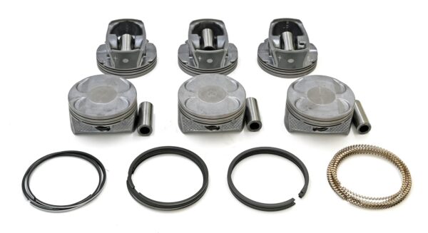 Full Piston and Rings Kit For 2011-2019 Chrysler Dodge Jeep Ram 200 Avenger Challenger Charger Durango Grand Caravan Grand Cherokee 3.6L V6 DOHC 24V Pentastar (STD SIZE)