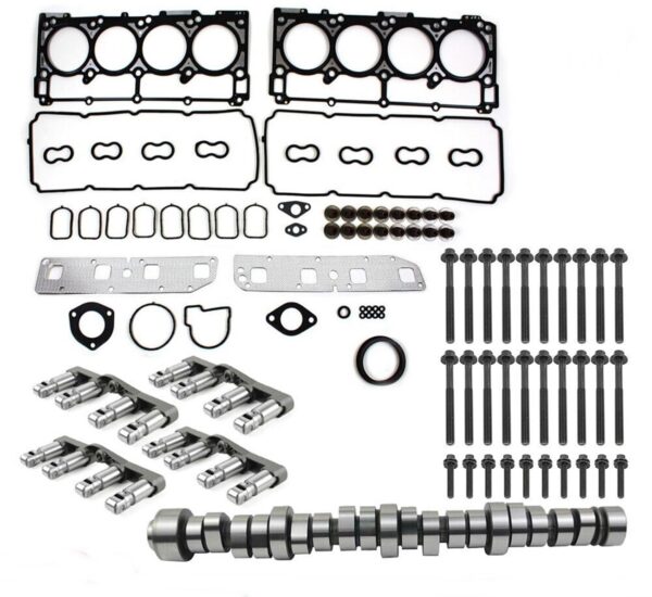 MDS lifter kit Camshaft kit Head Gasket Bolt Kit FITS dodge ram 1500 hemi 5.7 2003-2008 RAM 1500 5.7L Hemi V8 Big Horn, RAM 1500 5.7L Hemi V8 Classic