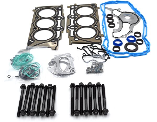 Upper Head Gasket Set & Head Bolts Kit FITS 2011-2023 Dodge Jeep Chrysler 3.6L DOHC Pentastar Durango Charger Challenger Cherokee Wrangler Jourmey Caravan