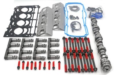 Redline USA MDS 5.7 HEMI Lifters Camshaft Kit w/Head Gasket Set Replacement for Dodge Ram 1500 5.7L V8 2009-2015 Part# HS26423PT, 53022263AF, 53021726AD, 53021726AE